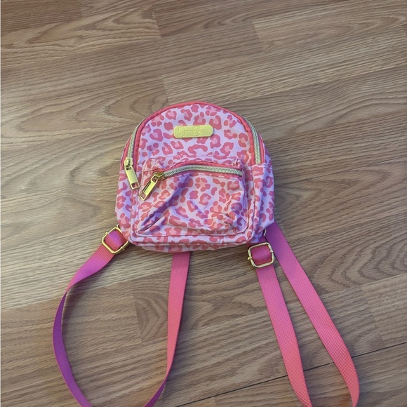 Jessica Simpson Other - Jessica Simpson Kids Pink Leopard Print Mini Backpack